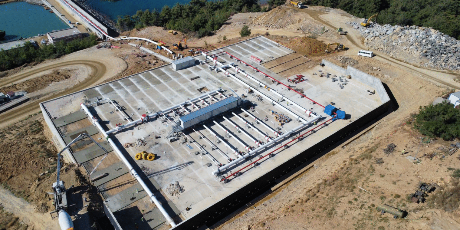 Saros FSRU Terminali ve kara boru hattı inşaatı projesi