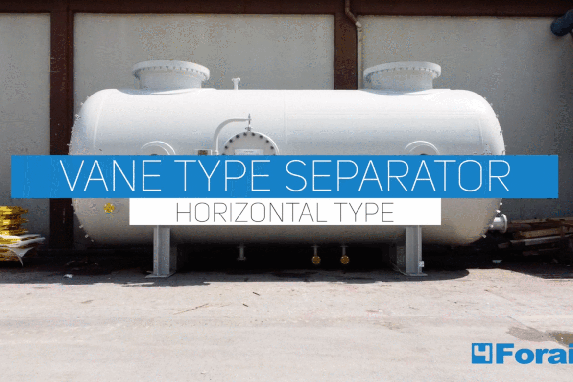 Separatori a pacco lamellare orizzontali